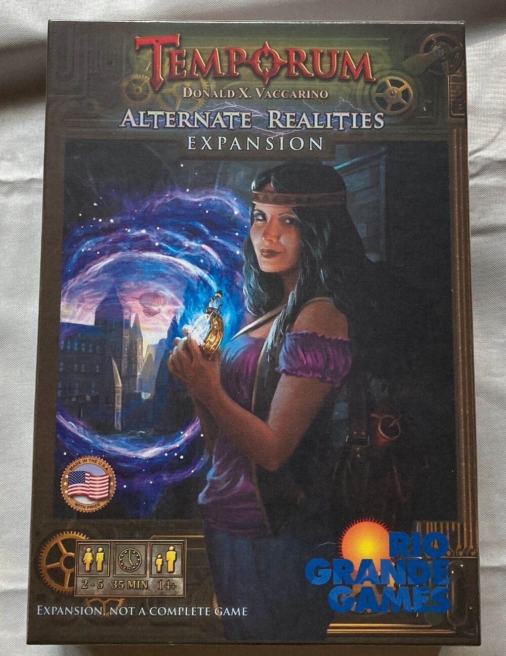 Temporum Alternate Realities Expansion Rio Grande Games 2016 New Factory Sealed